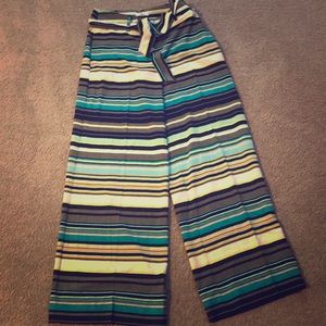 Striped Palazzo Pants